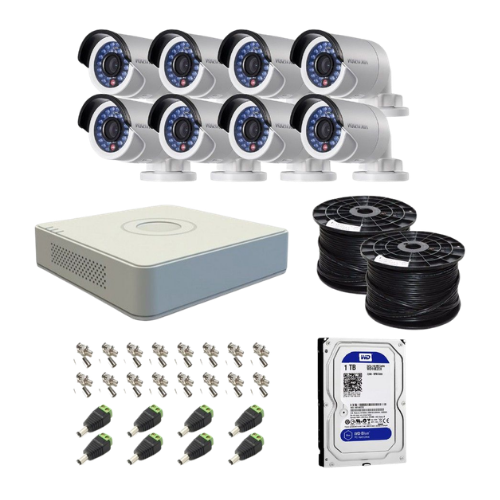 8ch Hikvision Kit